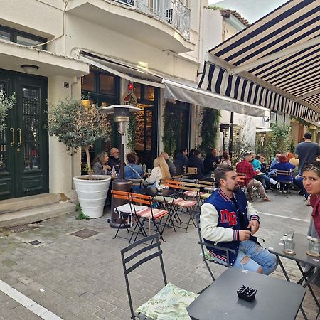 Monastiraki-Psiri, Old Town, 3-Bdr Apt, Sleep 6-10P, Spacious Court Yard Atene Esterno foto